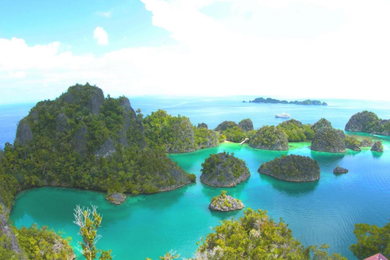 Tabari Dive Lodge Pulau Mansuar Exteriör bild