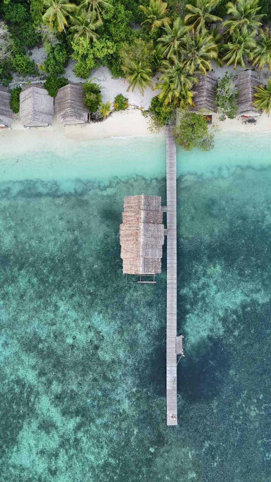 Tabari Dive Lodge Pulau Mansuar Exteriör bild